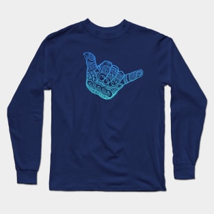 Boho Shaka Hang Loose Long Sleeve T-Shirt